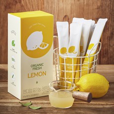 핸디엄 유기농 인증 레몬즙 15개입, 1개, 225ml