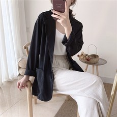 에스텔라 임산부 얇은 캐주얼 양복 재킷 zxs17