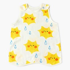 Uni FRIend 孩童太陽印花雙層紗布防踢背心