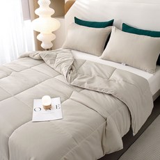 SOHEIM 柔軟觸感四季棉被, Sand Beige