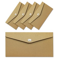 Cherish 3D長壽龜感謝信封, 金色 + 銀色, 5個