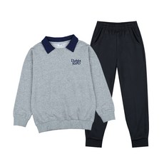 KISPO 兒童寬鬆翻領Kevin上下套裝