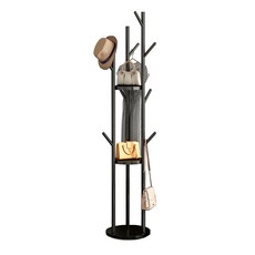 LUDENS 심플 스텐드 행거, 블랙