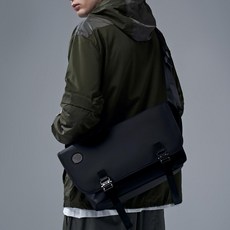 VENQUE Urban 郵差包 黑色 40 x 23 x 14 公分, Black