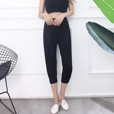 메이첼 여성용 레브 여름 하이웨스트 요가 하렘 팬츠 10665