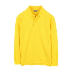 베이직플러스 남녀공용 20수 PK 폴로 옆트임 카라 긴팔 티셔츠 BS-97