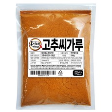 복이네먹거리 국산 고추씨가루, 250g, 1개