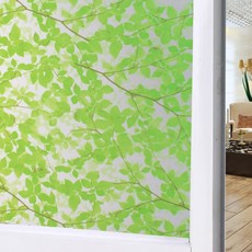 언헤브 베어리어스 유리창 필름 시트지, 25국화잎, 90cm x 1m