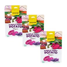 라푸코 자색 고구마칩, 100g, 3개