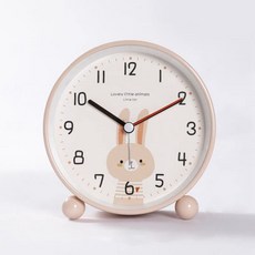 심플리앤 滴答滴答鬧鐘 桌上型時鐘, 米色兔子