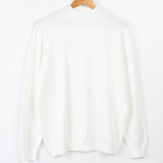 플레이즈 남성용 반목 터틀넥 니트 티셔츠