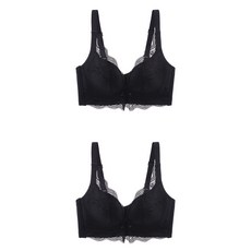 알럽홈 레이스 셔링 수유브라 2p