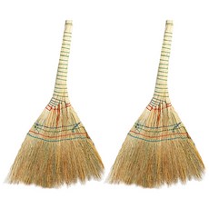 Clean Mate 波臣 戶外高粱掃帚, 2個