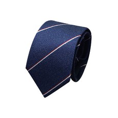 Mscope 雙色條紋自動拉鍊領帶