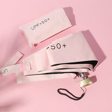 UPF 50+ 超輕量遮光傘, 寶寶粉, 1個