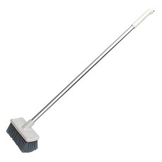 LIFE 立式浴室清潔刷/地面刷, 長條型管身 彈力刷毛 有效去除污垢, 混色, 1支
