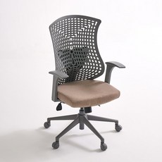 보루네오 허리를 편하게 받쳐주는 의자 CTK001, 그레이베이지