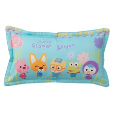 SIEUNDECO Pororo童話幼兒枕頭套 + 枕芯, 藍色