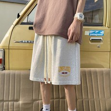 블랙101 남성용 지로니스 캐쥬얼 와이드 반바지 B234MF00189