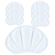 그린리빙 뒤꿈치 까짐방지 쿠션 2P, 화이트, 4세트