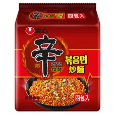NONGSHIM 農心 辛炒麵4入, 1套