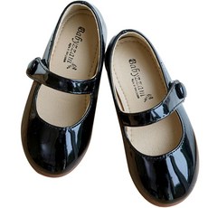 BabyZZam 足音女童喬伊瑪麗珍平底鞋