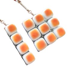 루아르모 키보드 키캡 키링 LED 딸각이 클릭커 4구+9구, 마쉬멜로우, 1세트