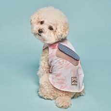 DOG-i 狗狗口袋涼感T恤, 1個, 粉紅色