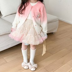 JOYMULTI MK 女童派對紗裙 芭蕾蕾絲紗裙 蛋糕裙