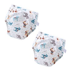스타도어 유아용 큐트패턴 배변팬티 2p 세트, 목마, 1개