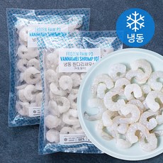 해우씨푸드 베트남산 흰다리새우살 91/120 (냉동), 200g, 2개