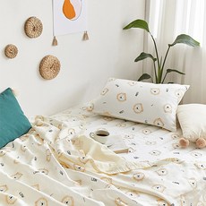 shez Home Rio 人造絲夏被, 黃色