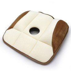 甜甜圈坐墊, 棕色的