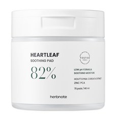 herbnote 魚腥草舒緩棉片, 70片, 1罐