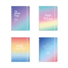 ibis 造型行事曆 SP11560 4入, 午夜，棉花糖，日落，黎明