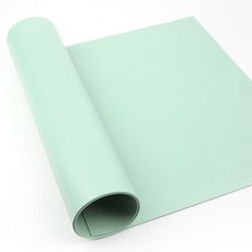 Recoz DIY多功能雙面皮革PU布料, 薄荷