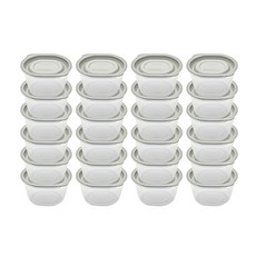 cimelax 圓形保鮮盒 灰色 275ml, 24個, 單品