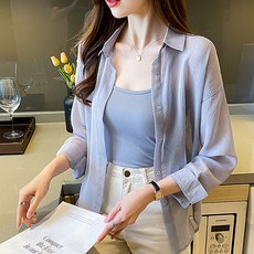 포플러앤씨 여성용 크렌프 셔츠 P24SMST030737