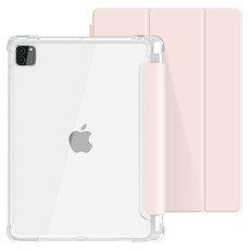 Mozoree 鉛筆收納智慧保護套平板電腦保護殼, 粉紅色的沙子, 1個