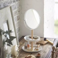 이자벨홈 뷰티 확대 미러 탁상거울, 화이트