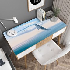 Market A 夢幻樂園防水桌墊, 跳躍鯨魚, 60 x 60 cm