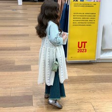 女童款Arido蕾絲層次洋裝