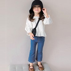 CONTIKIDS 女童日記單寧褲