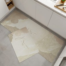 星星素雅圖案腳踏墊, TYPE 03, 1個