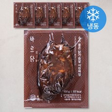 바르닭 소스품은 닭가슴살 사천짜장 (냉동), 100g, 1개입, 6개