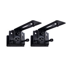 Blindmake 免鑽孔支架, 2個, 黑色