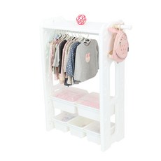 miru 嬰幼兒大型帽型掛衣架, 白色