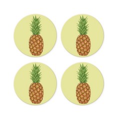 水果珪藻土杯墊 B08 4入, 22型