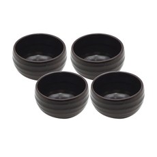 甕器米酒杯, 單一顏色, 4個