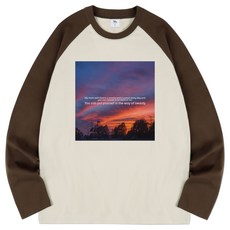 벤힛 선셋앤선라이즈 레글런 롱 슬리브 통기성 긴팔 티셔츠